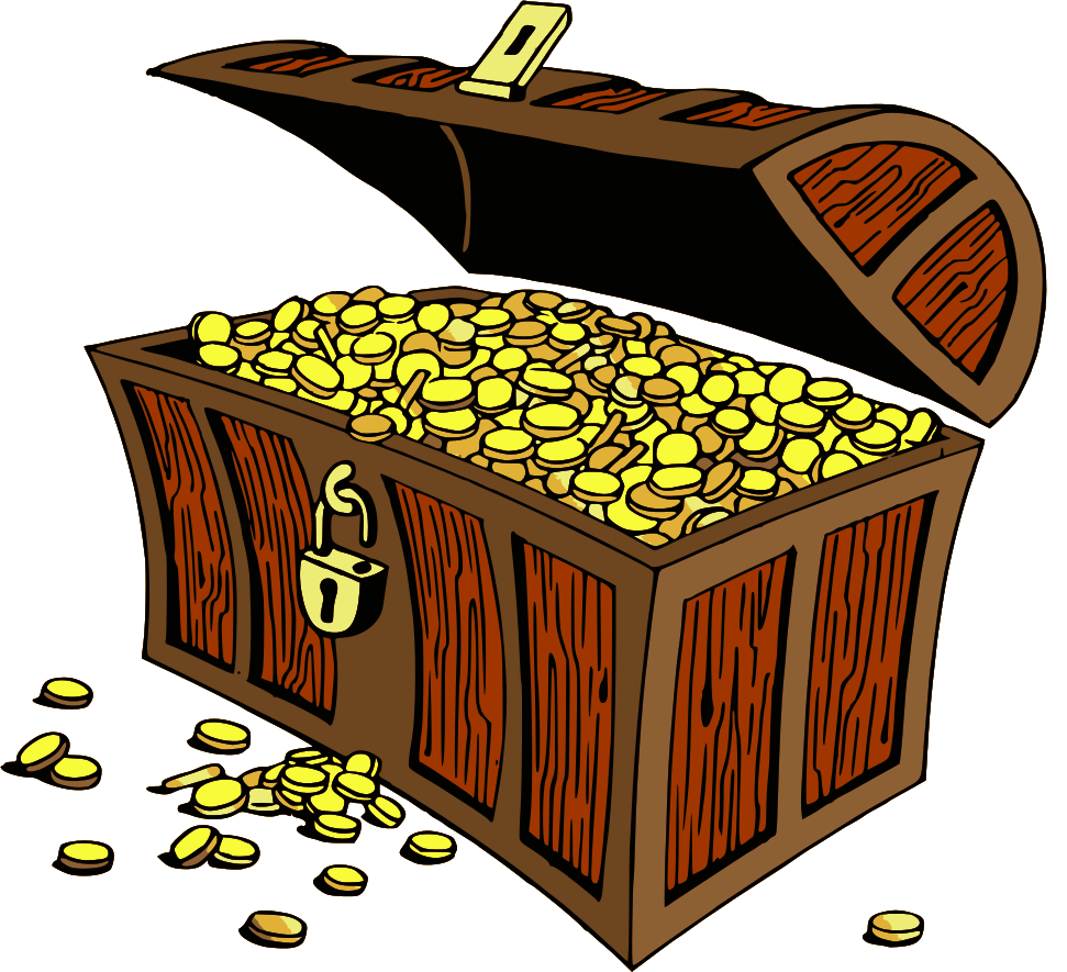 Treasure chest treasure clipart cliparts and others art inspiration
