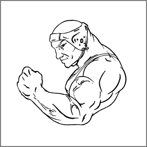 Wrestling clipart shirtail 4