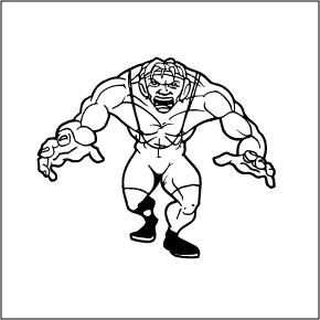 Wrestling clipart shirtail 5