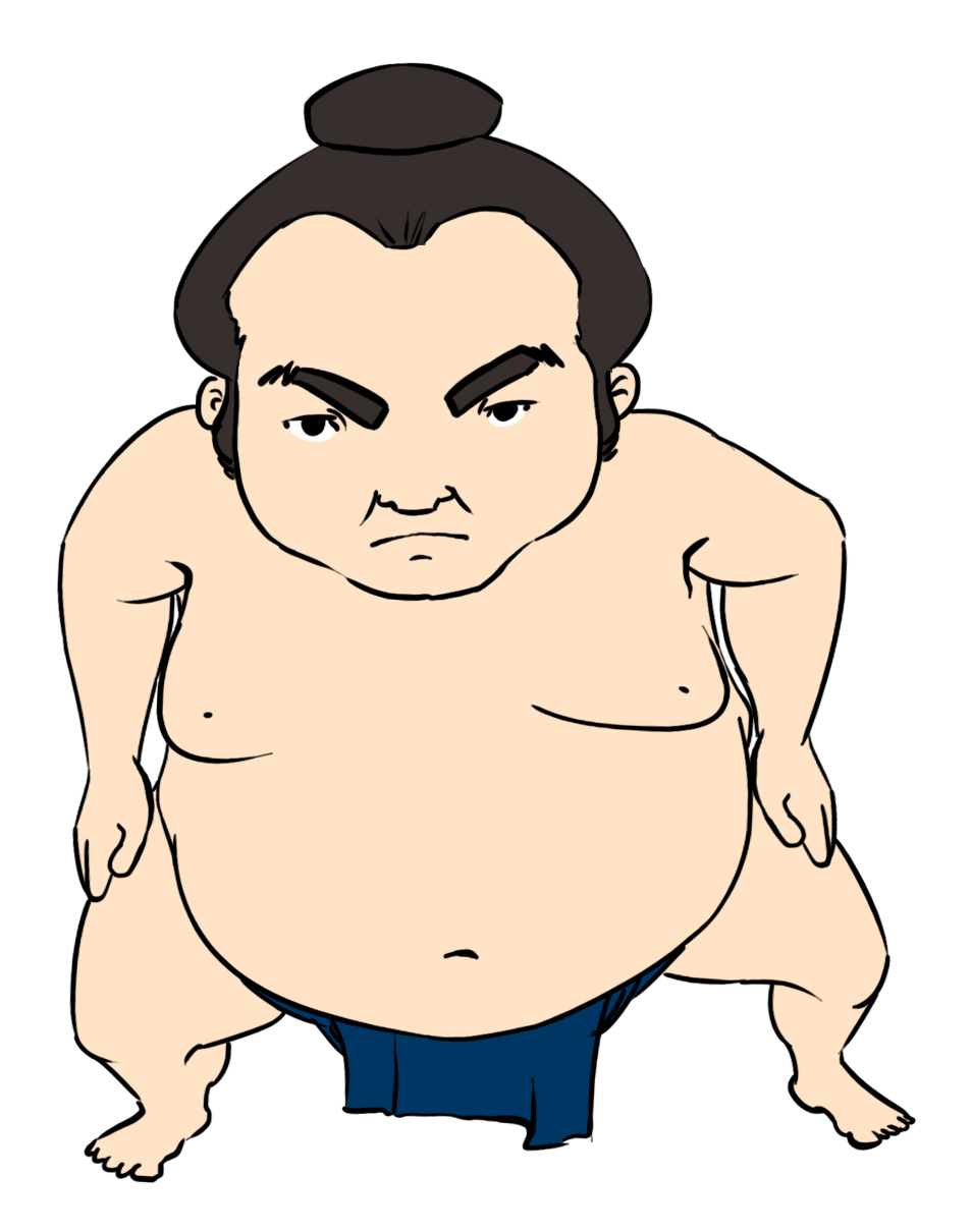 Wrestling sumo wrestler clip art clipart