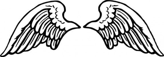 Download Angel wings clip art free vector in open office drawing ...