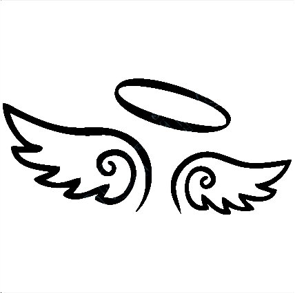 Angel wings halo and angel wing clipart clipart kid 3