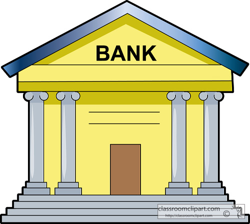 Bank clip art free free clipart images