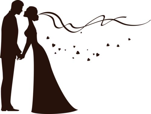Bride and groom clipart free wedding graphics image