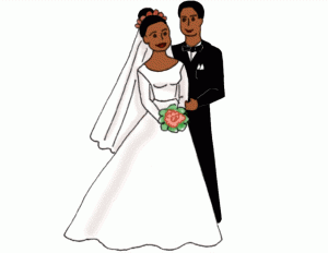 Bride and groom free clipart of brides and grooms