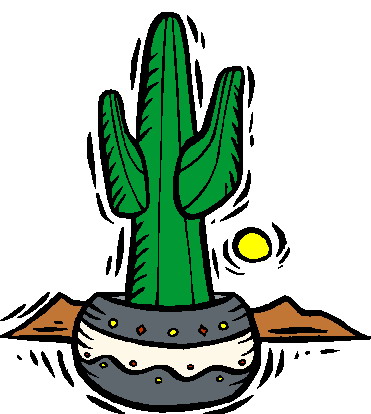 Cactus clip art 8 image