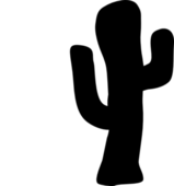 Cactus silhouette clipart clipart kid 2 – Clipartix