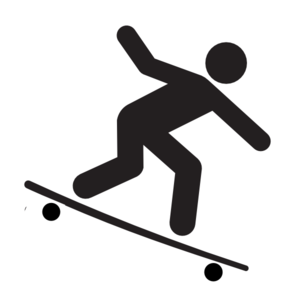 Clipart of skateboard clipart 2