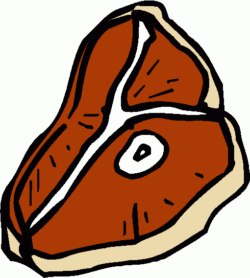 Cooked steak clipart free clipart images