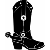 Free Cowboy Boot Clipart Pictures - Clipartix