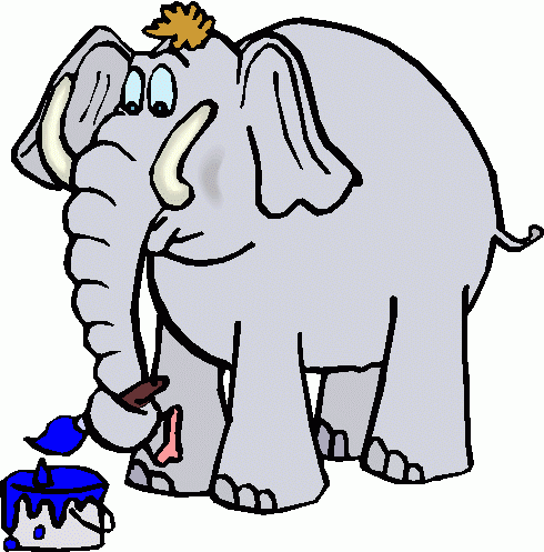 Cute elephant clipart free clipart images cliparting 3
