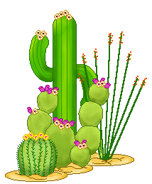Desert cactus clipart