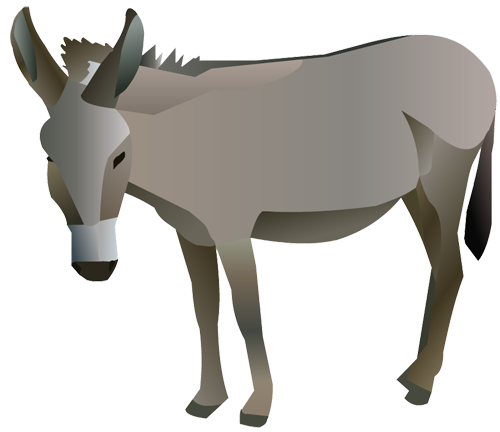 Donkey clip art vector donkey graphics clipart me image