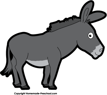 Donkey clipart free clipart images 4 image 2