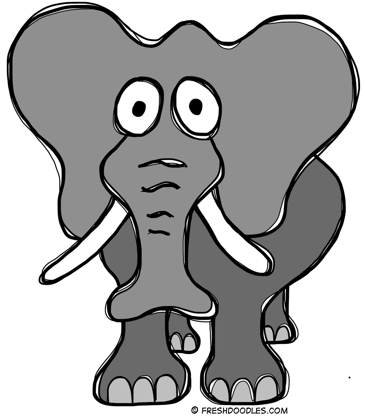 Elephant clip art image 3 2