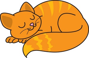 Fat cat clip art cute orange kitten clip art cats image image 2