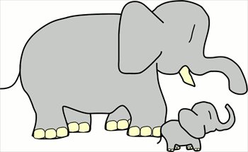 Free elephants clipart free clipart graphics images and photos