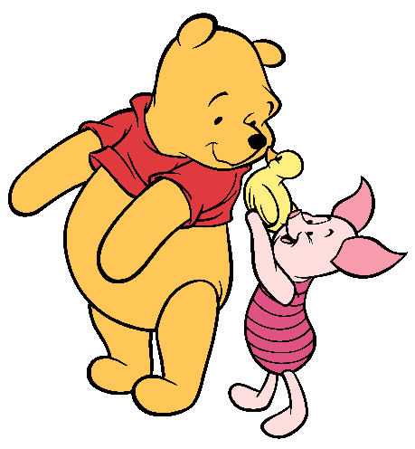 Friendship winnie the pooh cliparts