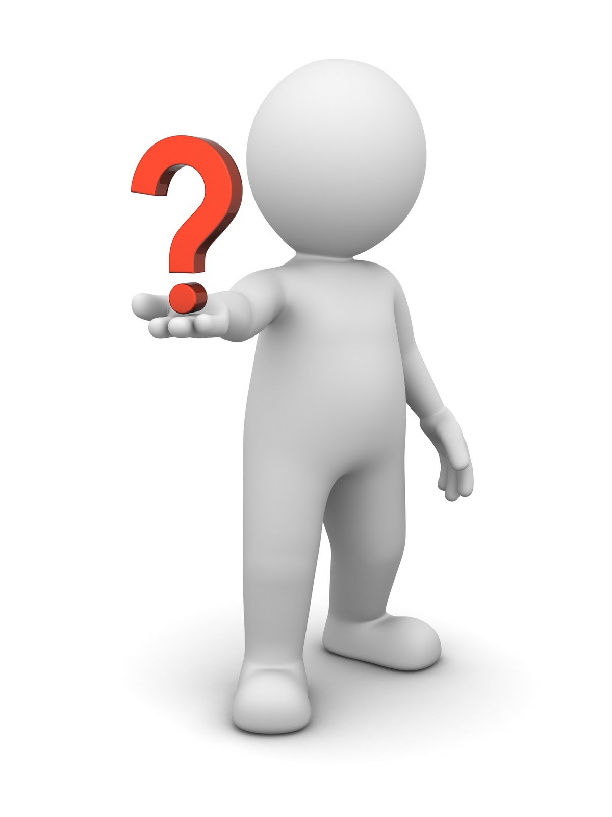 question person clipart