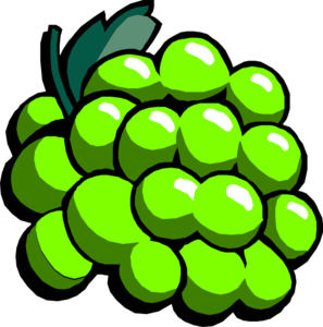 Green grapes clipart free clipart images