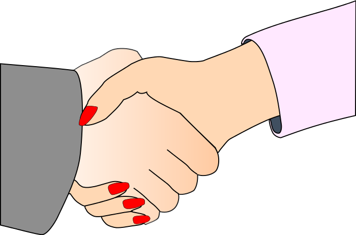 Handshake free to use cliparts