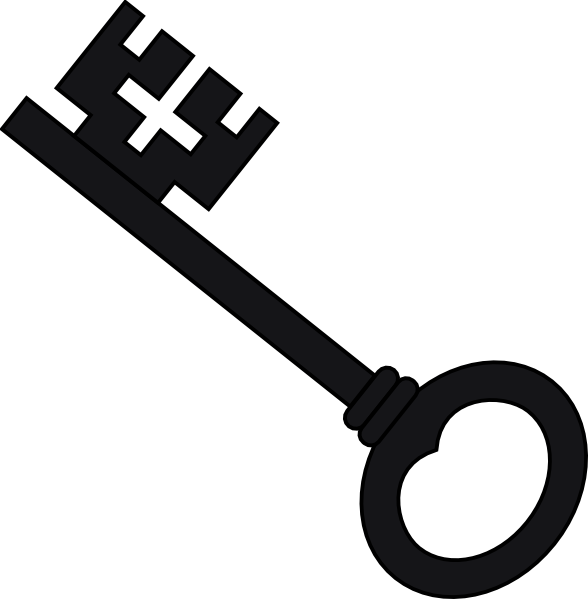 Key clip art vector key graphics image 2