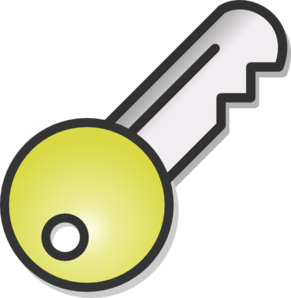 Key clip art vector key graphics image 4