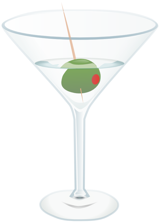 Martini glass free to use clip art