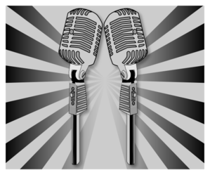 Microphone clipart 2 image