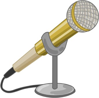 Microphone clipart free clipart images