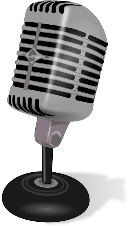 Microphone free to use cliparts 2