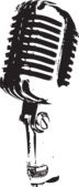 Old school microphone clipart – Clipartix