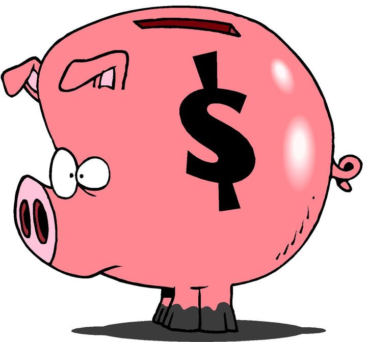 bank clipart piggy