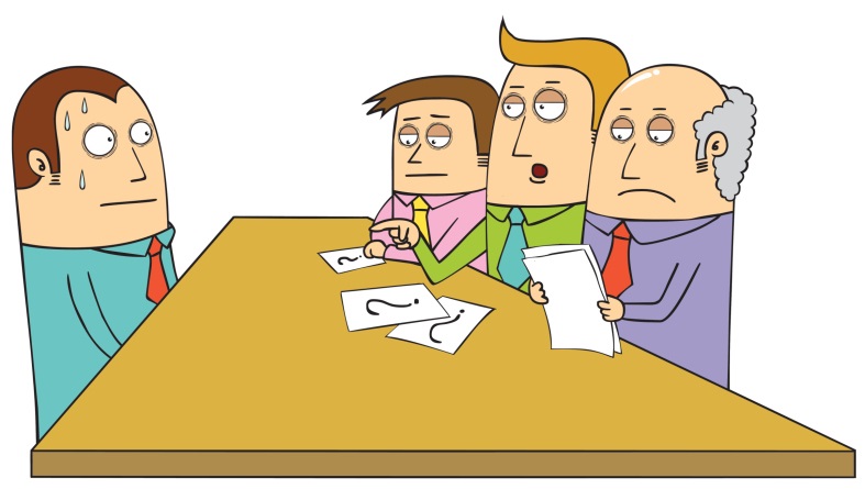 Questions bad interview question clipart