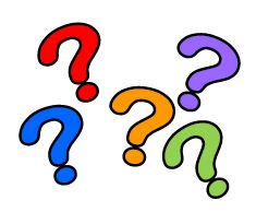 Questions multiple question marks clipart