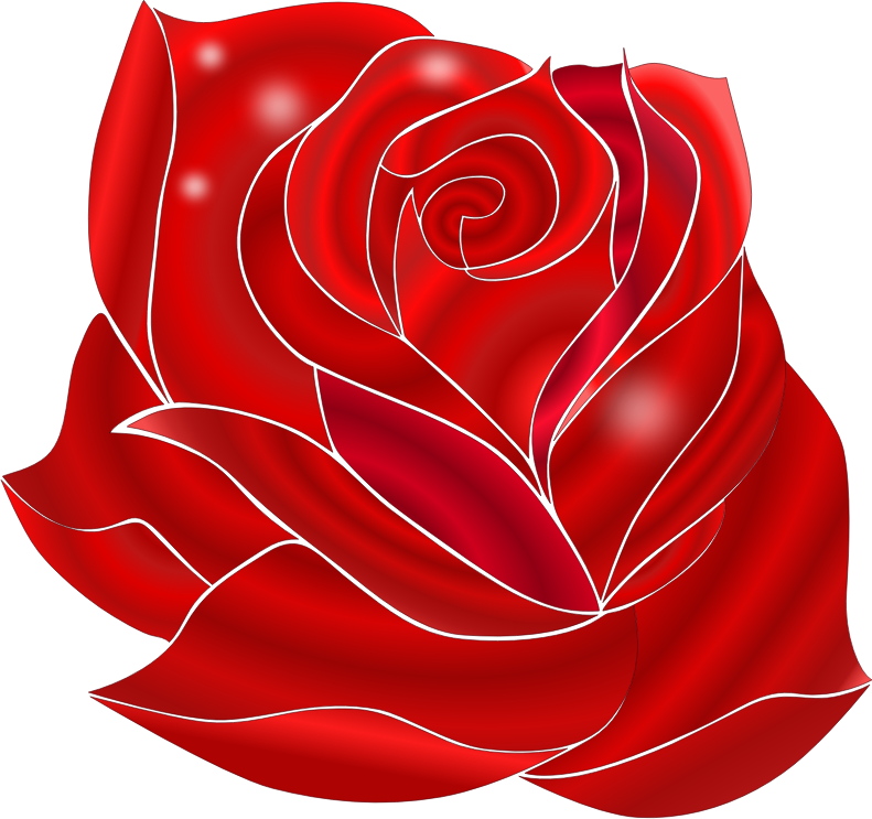 Roses free to use cliparts 3