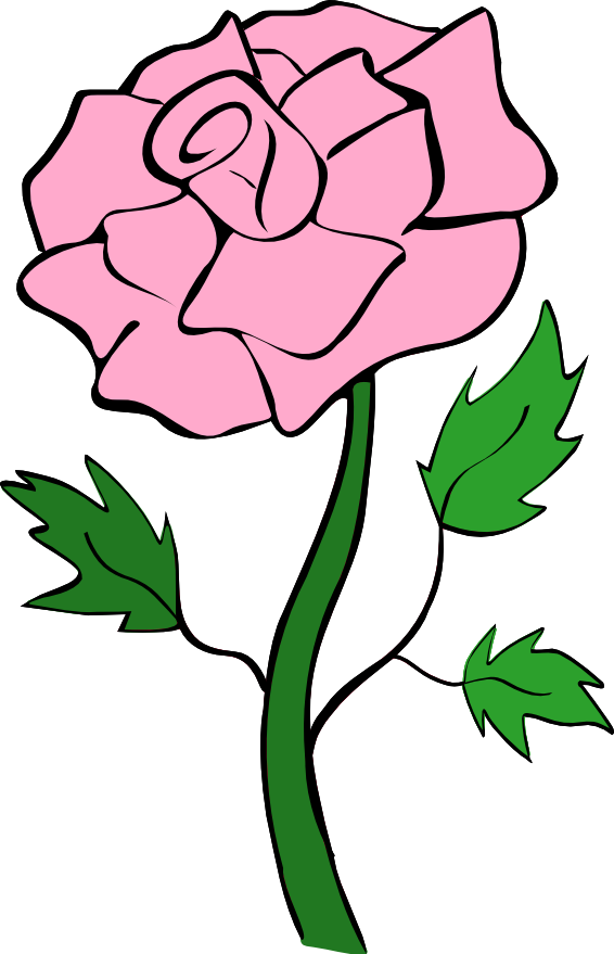 Roses pink rose clip art noelle nichols