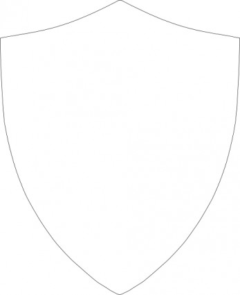 Download Shield Outline Clip Art Free Vector In Open Office Drawing Svg Clipartix