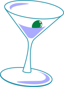 Simple martini glass clip art high quality clip art
