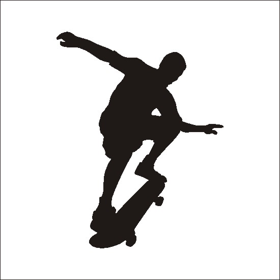 Skateboard clipart sports free clipart images image 2