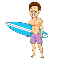 Surfboard free sports surfing clipart clip art pictures graphics