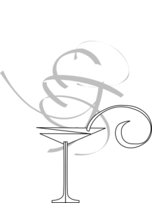 White martini glass clip art at clker vector clip art