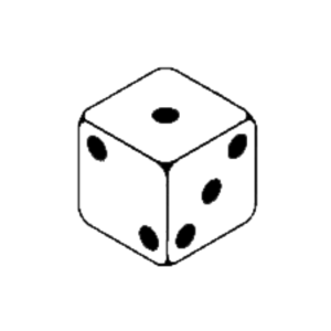 1 dice clipart free clipart images 5