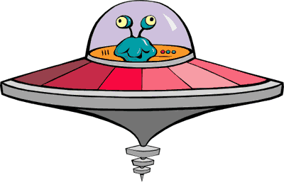 Alien spaceship clipart cool images alien flying saucers