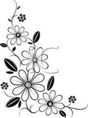 Flower border flower corner border clip art free clipart images - Clipartix