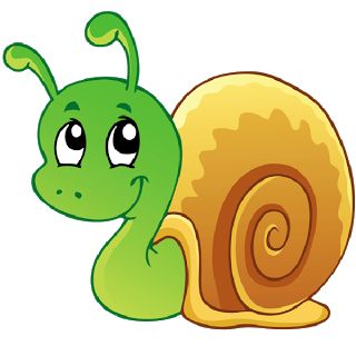 Cartoon animals homepage clipart net funny snail