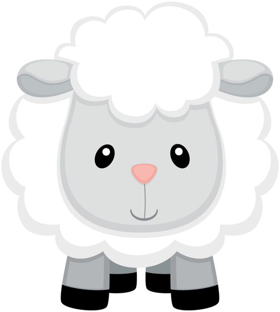 Cartoon lamb clip art at vector clip art image