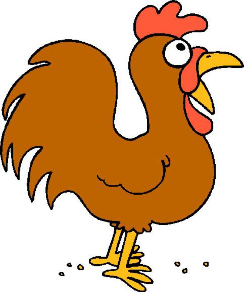Cartoon rooster clipart - Clipartix