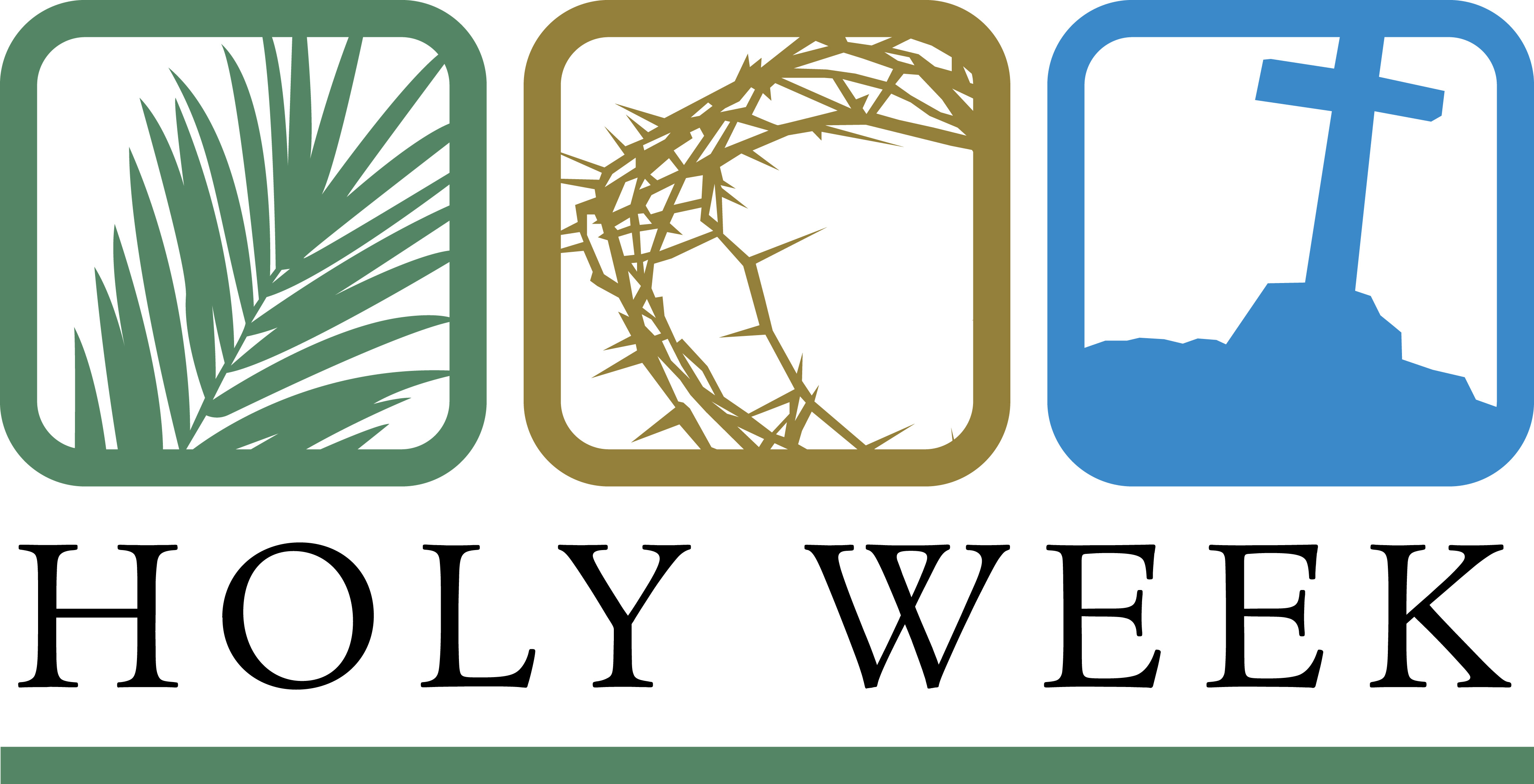 Catholic holy week clipart