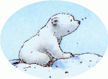 Cute polar bear clip art free clip art image
